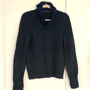 Banana Republic Mens Small Merino Wool Ombre Pullover Sweater